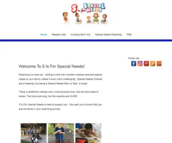 Sisforspecialneeds.com(S Is For Special Needs) Screenshot