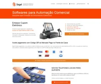 Sisgel.com(Softwares para Automação Comercial) Screenshot