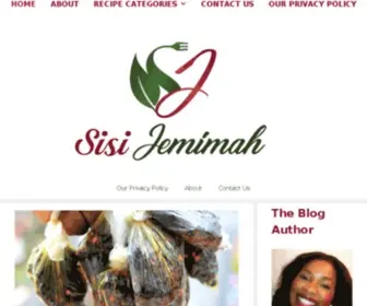 Sisijemimah.com(Sisi Jemimah) Screenshot