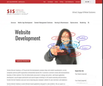 Sisintl.com(CT Custom Web Development) Screenshot