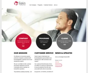 Siskinent.com(Siskin Enterprises Inc) Screenshot