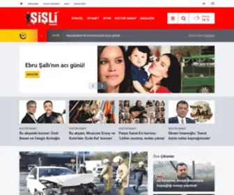Sisligazetesi.com.tr(Şişli) Screenshot