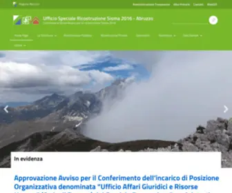 Sisma2016Abruzzo.it(Sisma 2016 Abruzzo) Screenshot