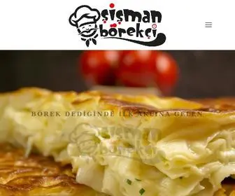 Sismanborekci.com.tr(Şişman Börekci) Screenshot