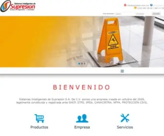 Sismexico.com.mx(Equipo contra incendios Puebla) Screenshot