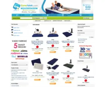 Sismeyatak.com(Şişme Yatak) Screenshot
