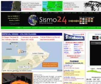 Sismo24.cl(Portal de Noticias) Screenshot