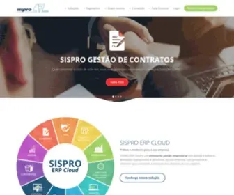Sispro.com.br(SISPRO ERP Cloud) Screenshot