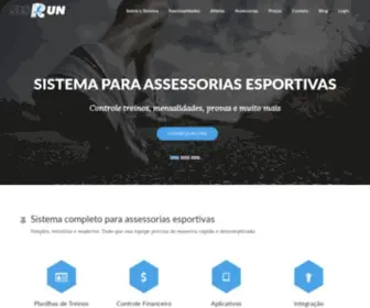 Sisrun.com.br(Sistema para Assessorias Esportivas) Screenshot
