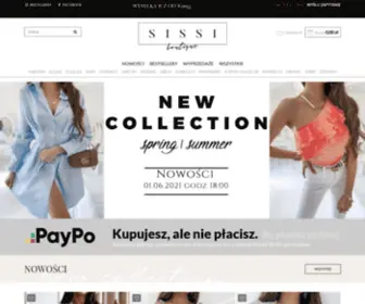 Sissi-Boutique.pl(Butik Sissi) Screenshot