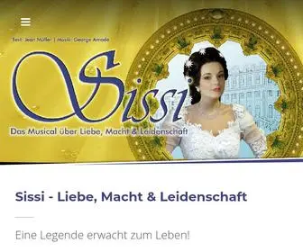 Sissi-Musical.com(Österreich) Screenshot