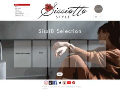 Sissiottostyle.com(Selezione personale di brand) Screenshot