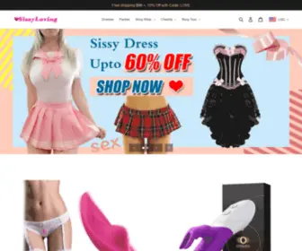 Sissyloving.com(SissyLoving) Screenshot