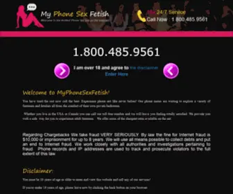 Sissytelephonesex.com(Phone) Screenshot