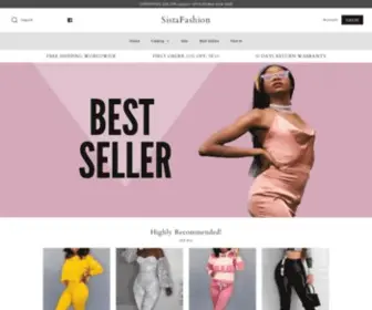 Sistafashion.com(Ladies Online Clothing Fashion Boutique) Screenshot