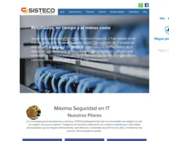 Sisteco.biz(Guatemala) Screenshot