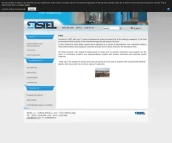 Sistel.com(SISTEL s.r.l) Screenshot