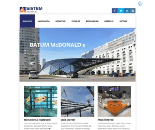 Sistem-Yapi.com(Sistem İnşaat) Screenshot