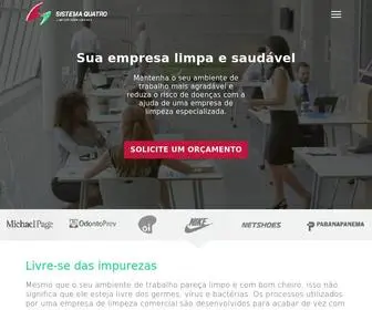 Sistema4.com.br(Empresa de limpeza comercial) Screenshot