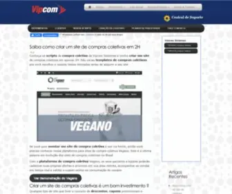 Sistemacomprascoletivas.com.br(Script compra coletiva) Screenshot