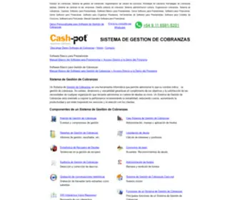 Sistemadegestiondecobranzas.com(Sistema) Screenshot