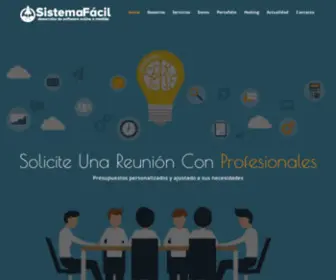 Sistemafacil.cl(SistemaFácil) Screenshot