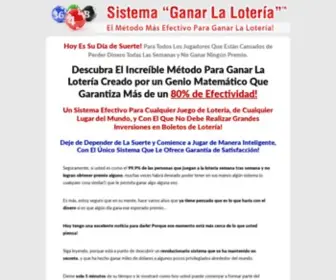 Sistemaganarlaloteria.com(Sistema Ganar La Lotería™) Screenshot