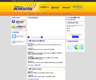 Sistemamonolitos.com.br(Sistema Monólitos) Screenshot
