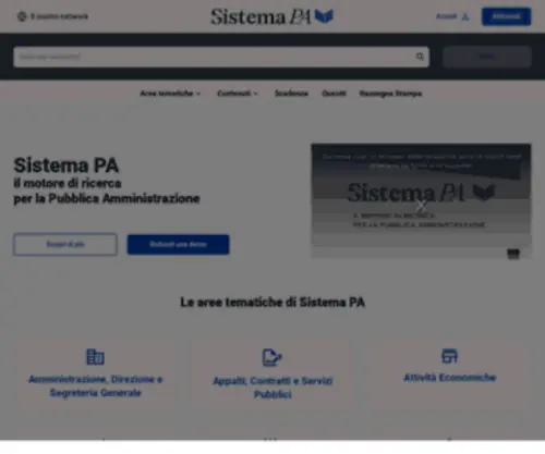 Sistemapa.it(Sistema PA) Screenshot