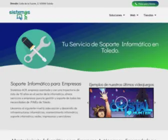 Sistemasacr.com(Programacion a medida CRM Cloud) Screenshot