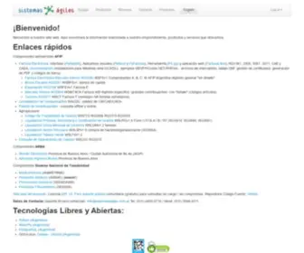 Sistemasagiles.com.ar(Sistemas Ágiles) Screenshot