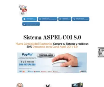 Sistemasaspelsae.com.mx(Aprende a Usar los Sistemas Aspel) Screenshot