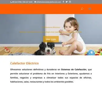 Sistemasdecalefaccion.com(Calefactores) Screenshot