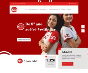Sistemasei.com.br(Colégio e Curso SEI) Screenshot