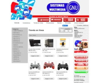 Sistemasgnu.com.mx(Bases Enfriadoras y Memorias) Screenshot