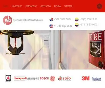 Sistemasincendio.com(Sistemas Contra Incendio) Screenshot