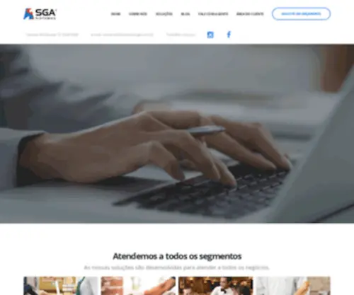 Sistemassga.com.br(SGA Sistemas) Screenshot