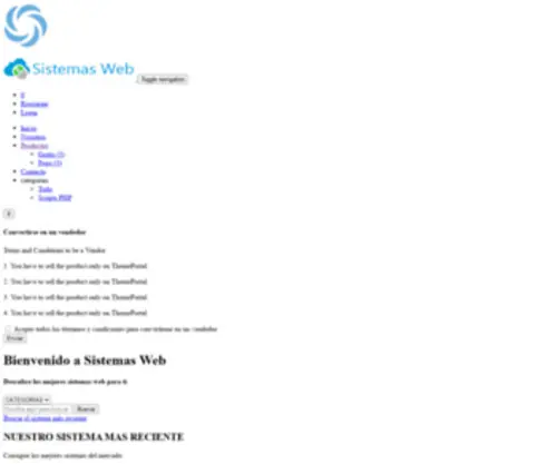Sistemasweb.la(Sistemasweb) Screenshot