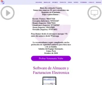 SistematicPeru.com(Software de Almacen Sistematic) Screenshot