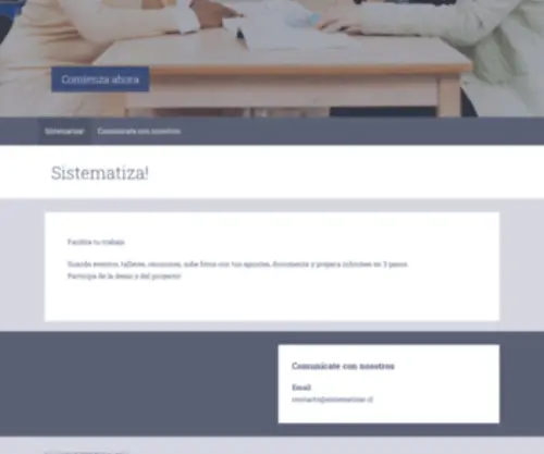 Sistematizacion.cl(Sistematizar) Screenshot