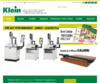 Sistemiklein.com(Produzione utensili per la lavorazione del legno) Screenshot