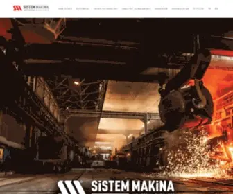 Sistemmakina.com(Sistem Makina) Screenshot