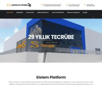 Sistemplatform.com.tr(Sistem Platform Izgara Metal Sanayi) Screenshot