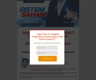 Sistemsaham.com(Sistem Saham) Screenshot