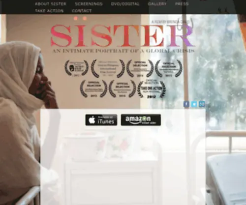 Sisterdocumentary.com(A Documentary by Brenda Davis) Screenshot