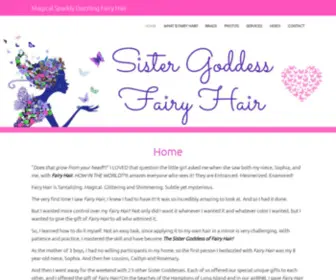 Sistergoddessfairyhair.com(Fairy Hair) Screenshot