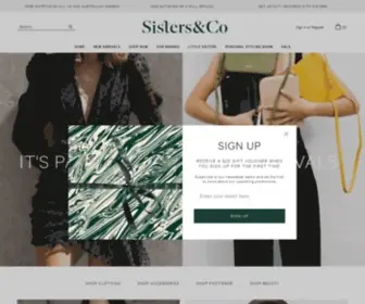 Sistersandco.co.nz(Sisters &amp; Co) Screenshot