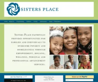 Sistersplace.org(Sisters Place) Screenshot