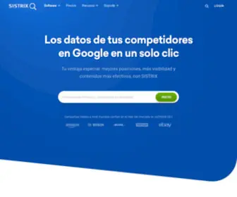 Sistrix.es(SISTRIX Toolbox) Screenshot