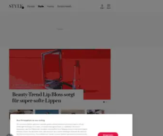 Sistyle-Blog.ch(Schweizer Illustrierte) Screenshot